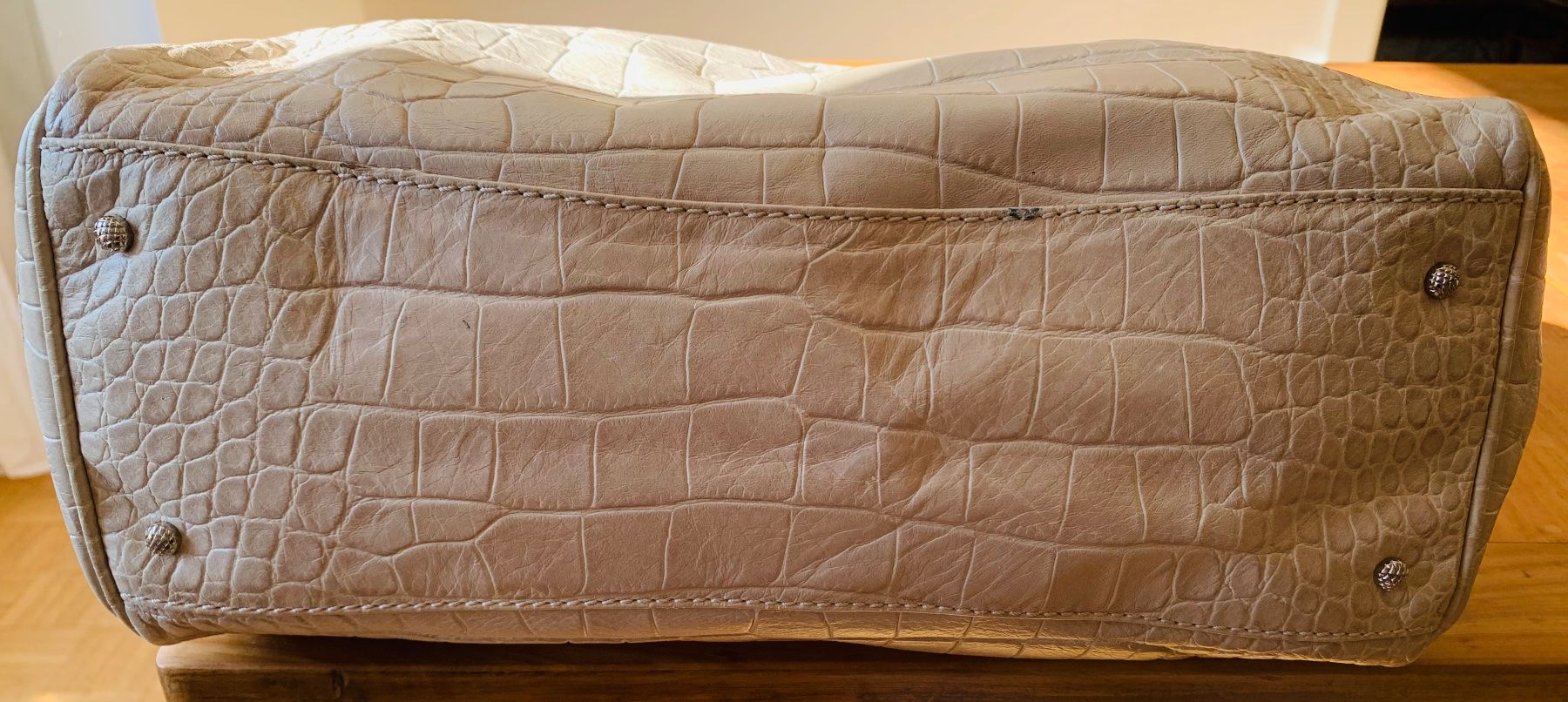 Navyboot Borse da donna: Navyboot Kurzgrifftasche in Alligator-Optik. Leder. – Usato da Zürich venduto da timaufdemmarkt 3
