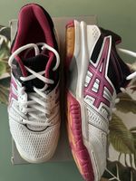 Asics Hallenschuhe Gr. 37 weiss pink