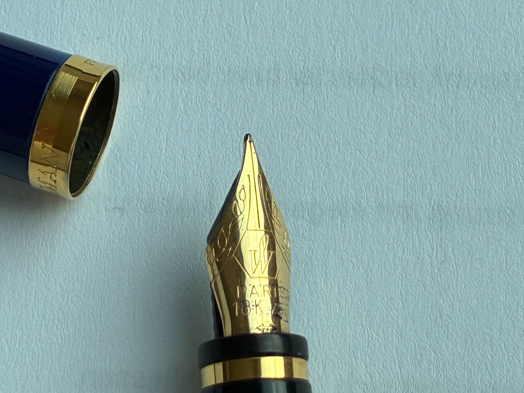 Waterman Sonstiges Schreiben & Zeichnen: Waterman Füllfederhalter Blau – Gebraucht aus Vitznau von agent62 5