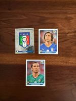 Panini WM 2010 - Buffon, Pirlo & Italy Logo Stickers