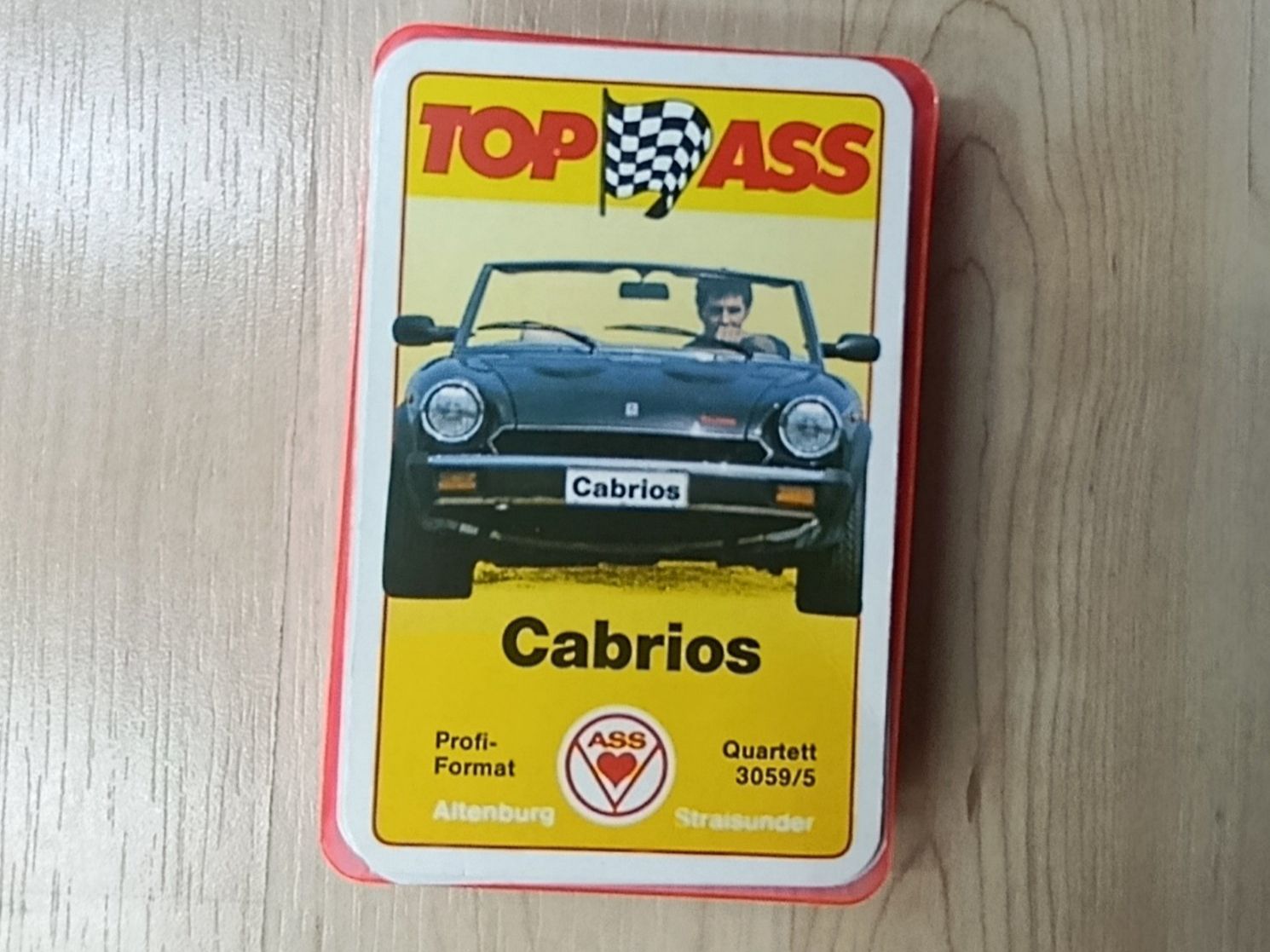Spiele: Top Ass Auto Quartett Cabrios 3059/5 – Gebraucht aus Wil SG von Donaldus
