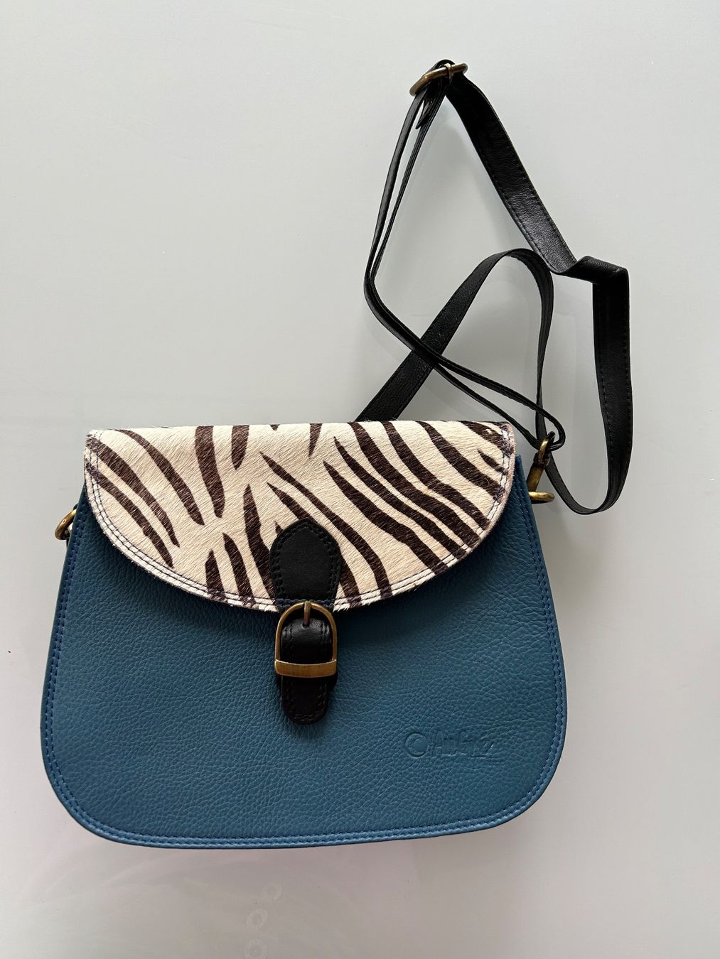 Taschen für Damen: AuGré, Umhängetasche, Leder, blau NEU – Neu (gemäss Beschreibung) aus Seuzach von Megane1