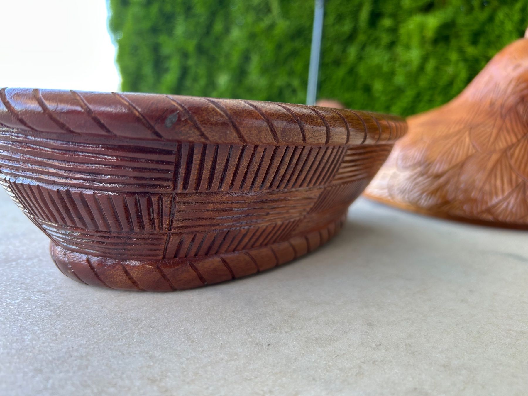 Statuette: Huhn Holzschnitzerei – Usato da Geroldswil venduto da BluesOne 3