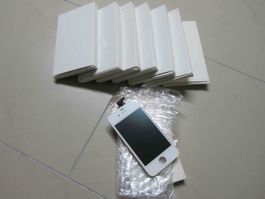 8xiPhone 4s LCD Display Weiss