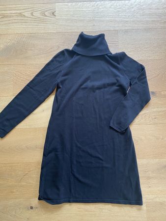 S.Oliver Strickkleid, Grösse 42, Baumwolle, Rollkragen