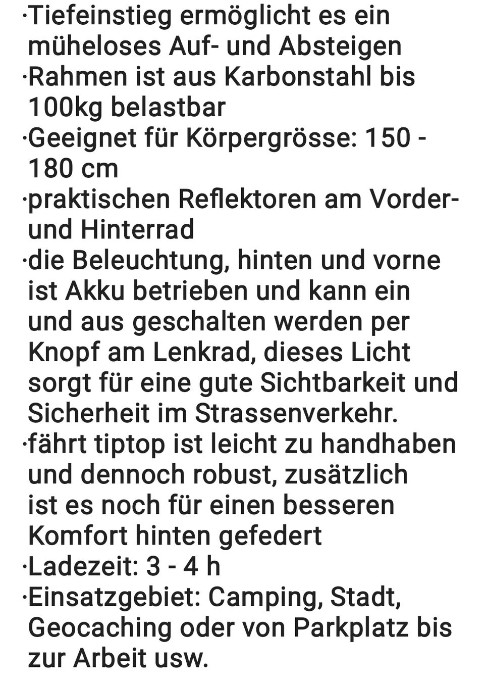 Minimotos: E-Bike Trelago – D'occasion à Fischingen par nst_ksz6 8