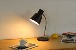 🔆 Vintage Spot-Lampe Chocolate Brown Tischlampe MID-CENTURY