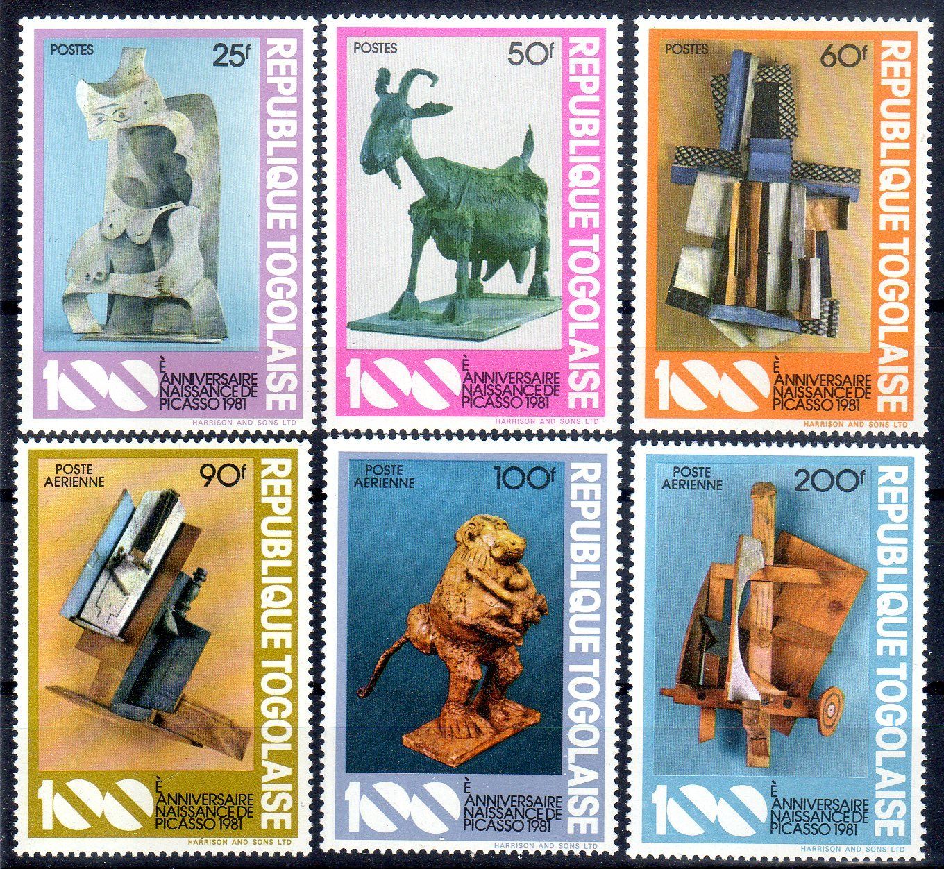 Tutti i francobolli: PICASSO 100. GEBURTSTAG ** POSTFRISCH ** EV115 – Nuovo (secondo la descrizione) da Losone venduto da EM2019