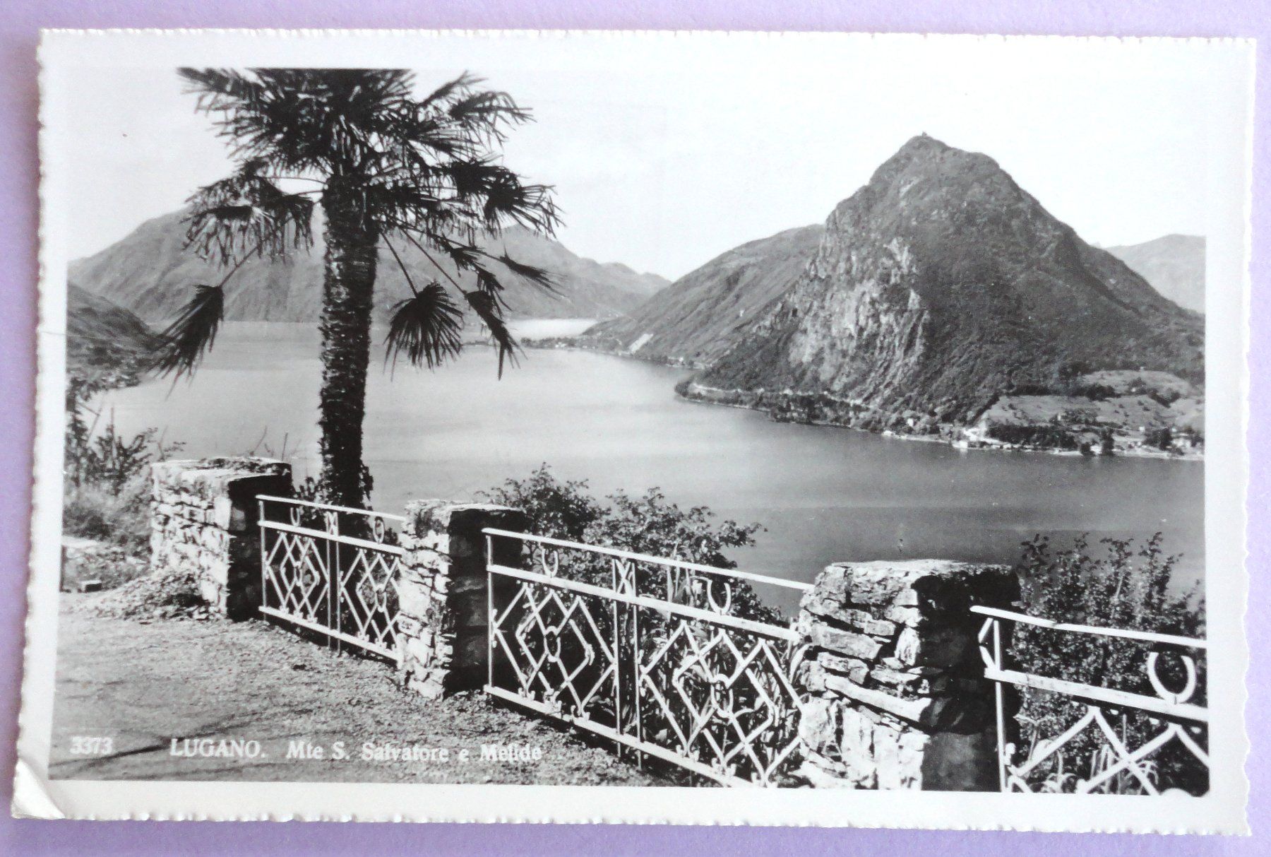 Cartes postales: Lugano, Mte S. Salvatore e Melide – Défectueux à Fétigny par Billy2miny