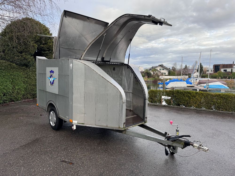 Wunderschone Motorradanhanger Geschlossen Gebraucht Bild