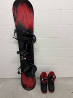 Salomon Snowboard inkl. Burton Schuhe