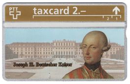 Joseph II. Deutscher Kaiser, Göde - seltene Firmen Taxcard