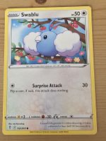 Pokémon Swablu 132/203 seltene Karte guter Zustand
