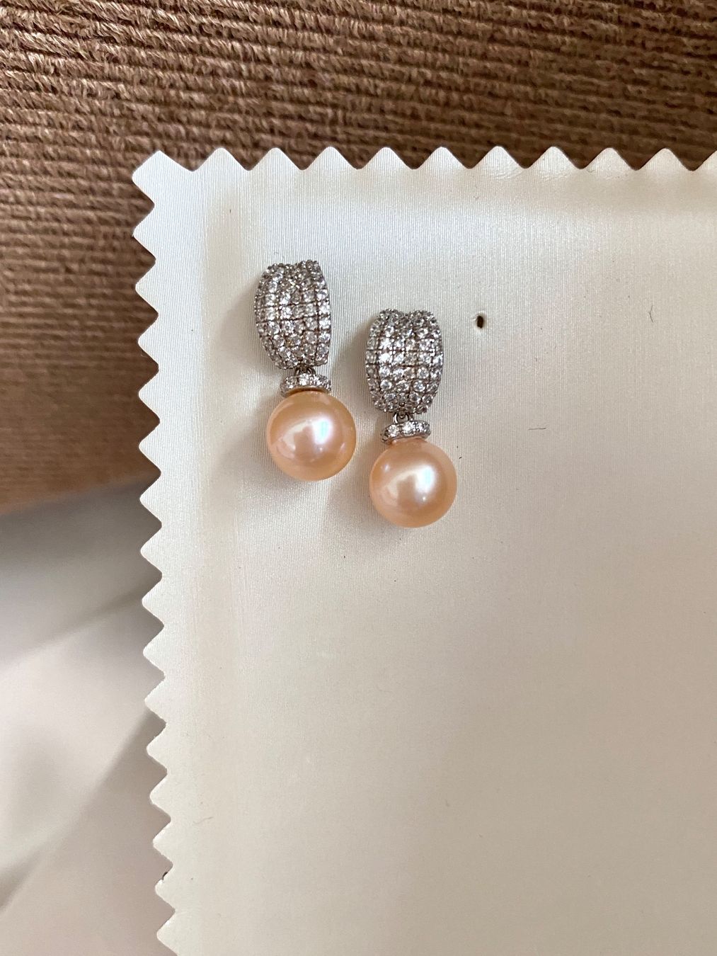 Ohrringe & -stecker: 8mm Süsswasserperlen Ohrringe/echte – Neu und originalverpackt aus Sarnen von Yingsperlen2