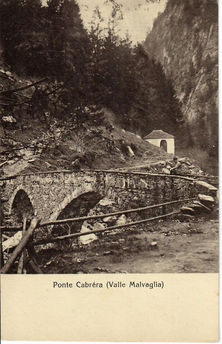 Cartes postales: Ponte Cabréra - Valle Malvaglia  1933 – D'occasion à Hochdorf par Ziegel-16