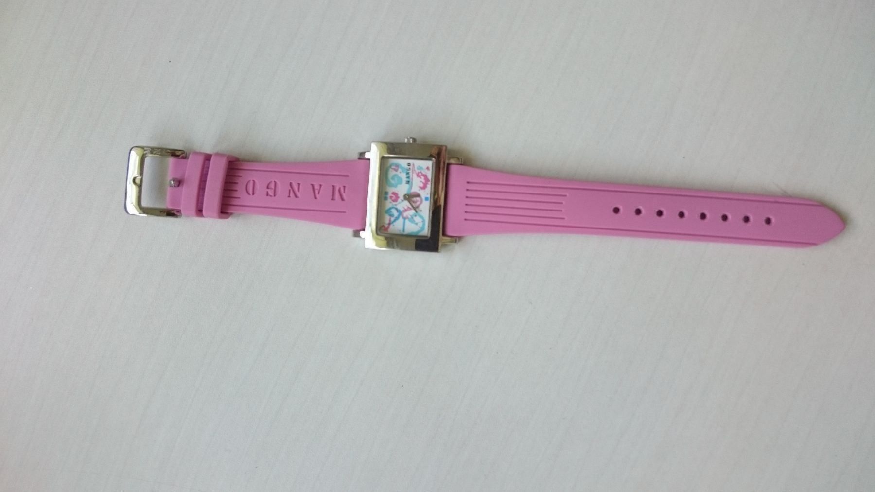 Orologi: MANGO UHR ROSA – Usato da Biel/Bienne venduto da dasi3 1