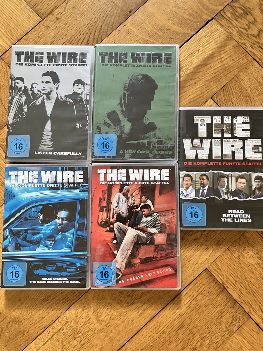 Alle DVDs: Komplette Staffel The Wire – Gebraucht aus Winterthur von petpaulpro