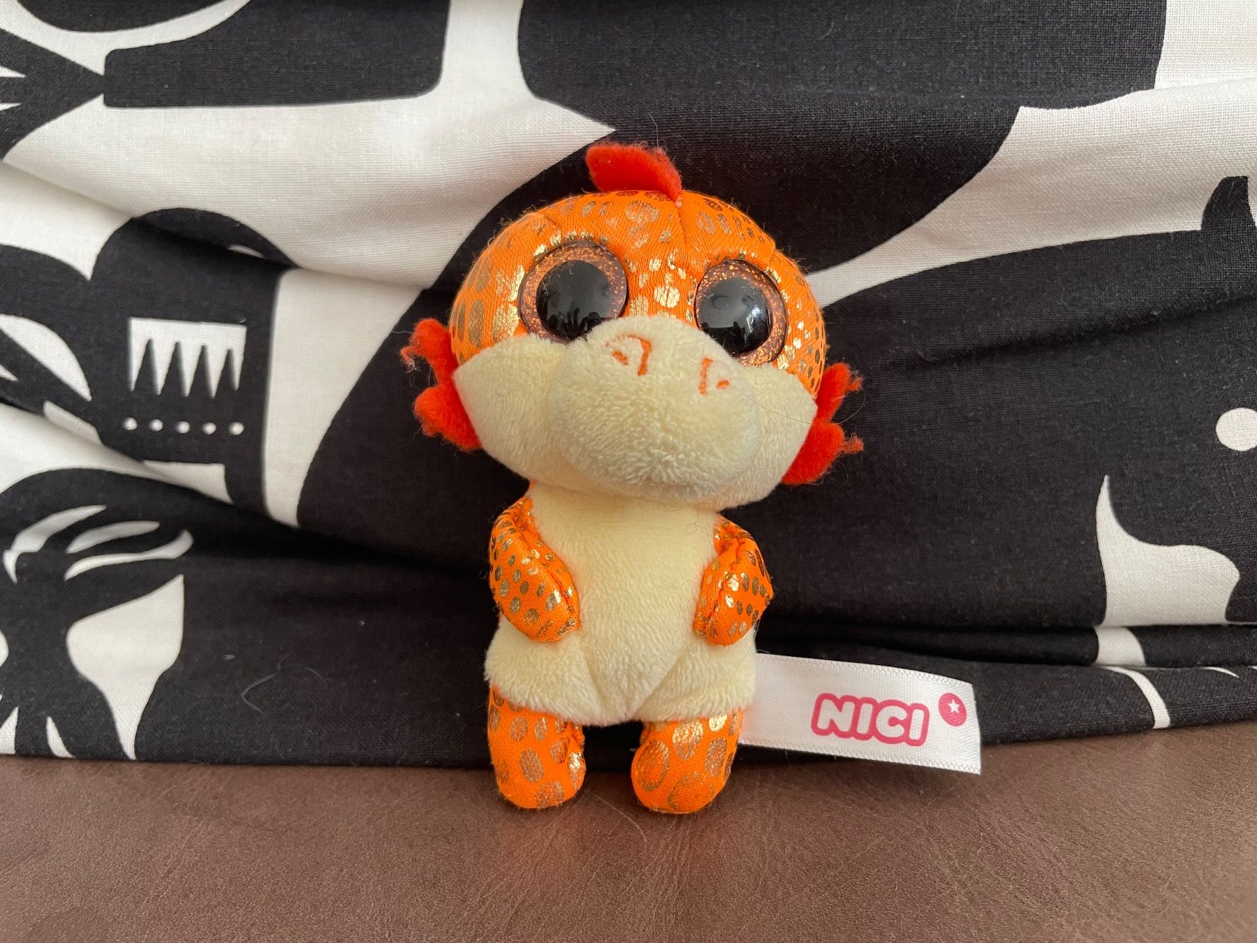 Nici Giocattoli: Nico Glubschi Drache Orange Clip 10cm – Usato da Richterswil venduto da Jolipoisson
