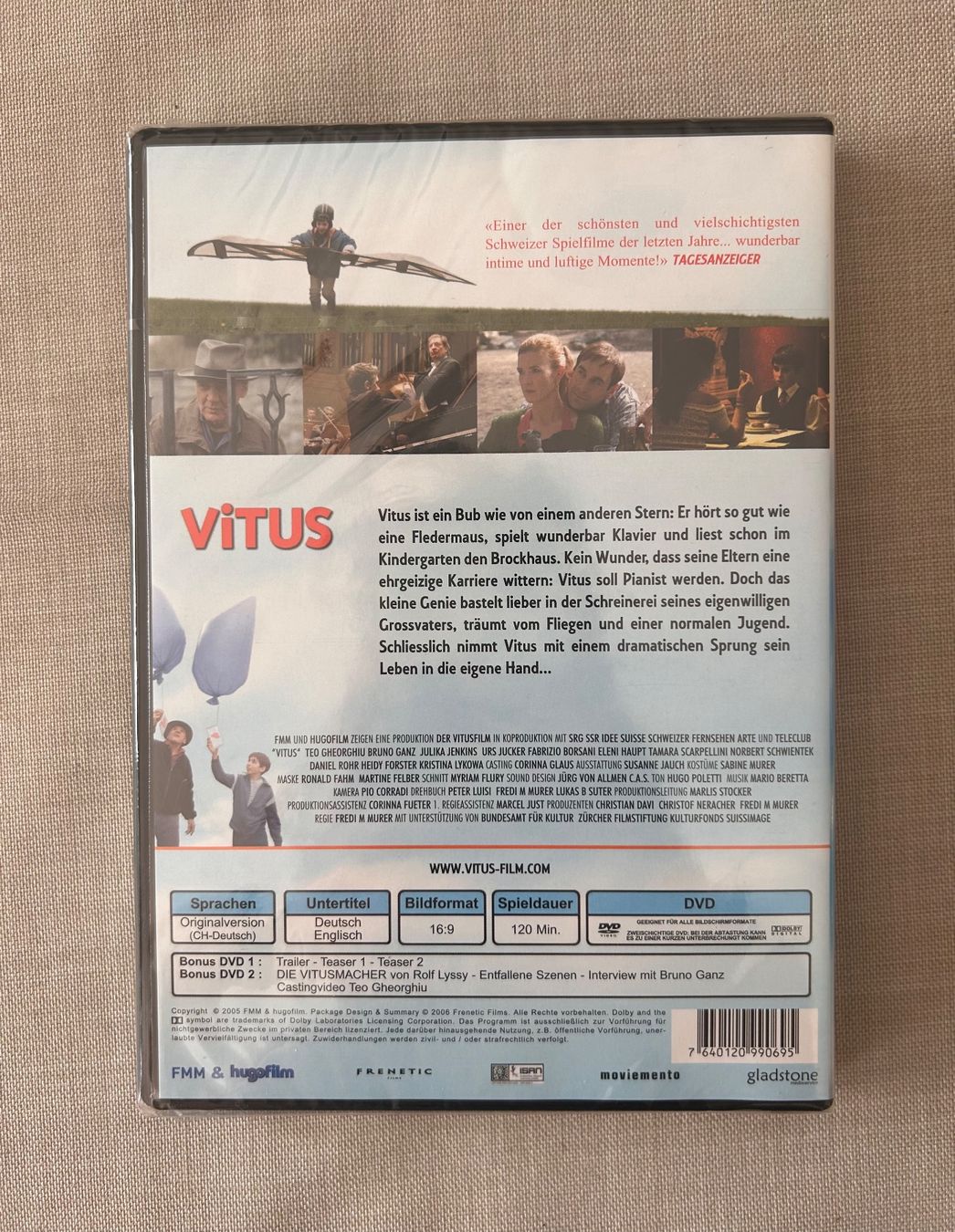 Tutti i DVDs: DVD Vitus – Nuovo e nell'imballaggio originale da Dättwil AG venduto da fio_d76l 1