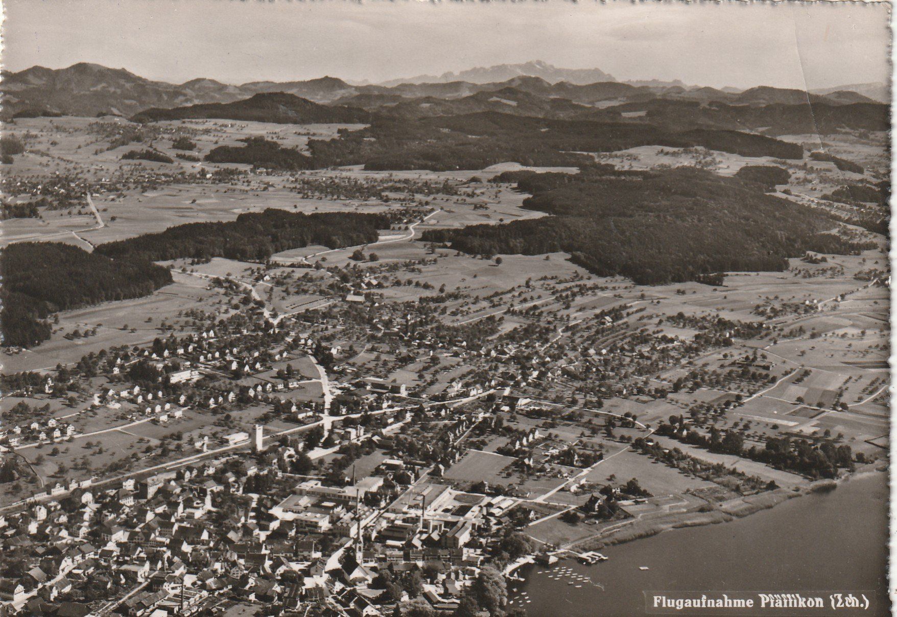 Cartes postales: Pfäffikon Flugaufnahme – D'occasion à Rorschacherberg par fratovi2