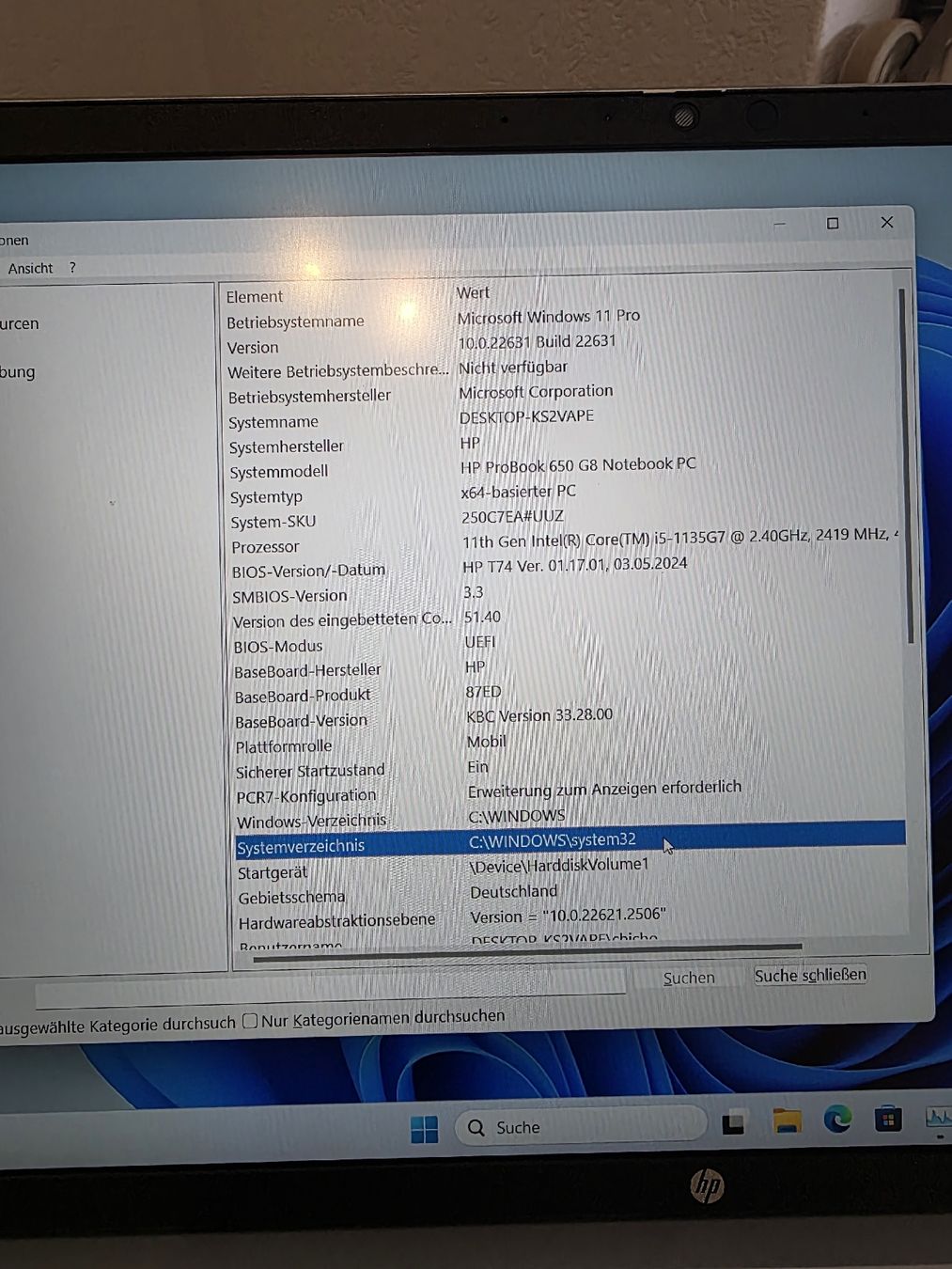 Hewlett Packard Notebook: HP ProBook 650 G8 Notebook PC - i5 11th Gen - 512 SSD – Usato da Bettlach venduto da chichox3 4