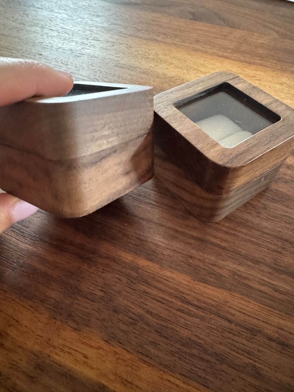 Portagioie: Ringbox 2x aus Holz – Usato da Frauenfeld venduto da fab_f9j8 1