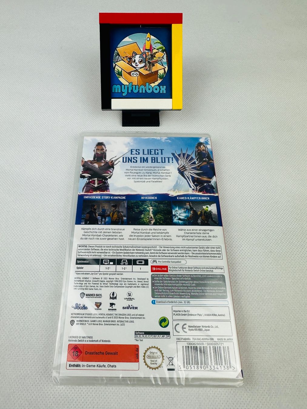 Giochi: Nintendo Switch Mortal Kombat 1 NEU – Nuovo e nell'imballaggio originale da Kappel SO venduto da MyFunBox 1
