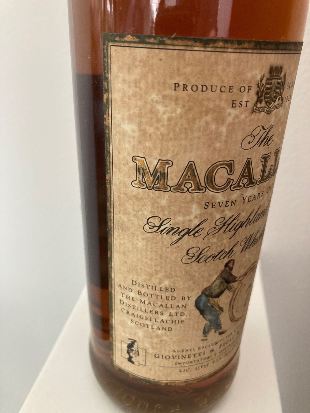 Macallan Bevande alcoliche: MACALLAN 7 years von ca 1990 – Nuovo (secondo la descrizione) da Roggwil BE venduto da Maui2000 2