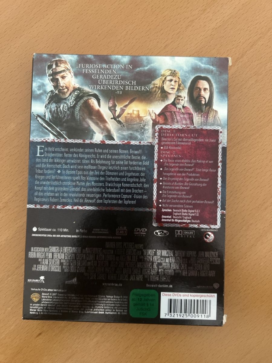 Tutti i DVDs: Die Legende von Beowulf DVD 2-Disc Special Edition – Usato da windisch venduto da meisterkingremo 1