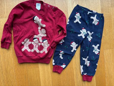 Calida Weihnachtspyjama - Größe 80/86, 100 % Baumwolle