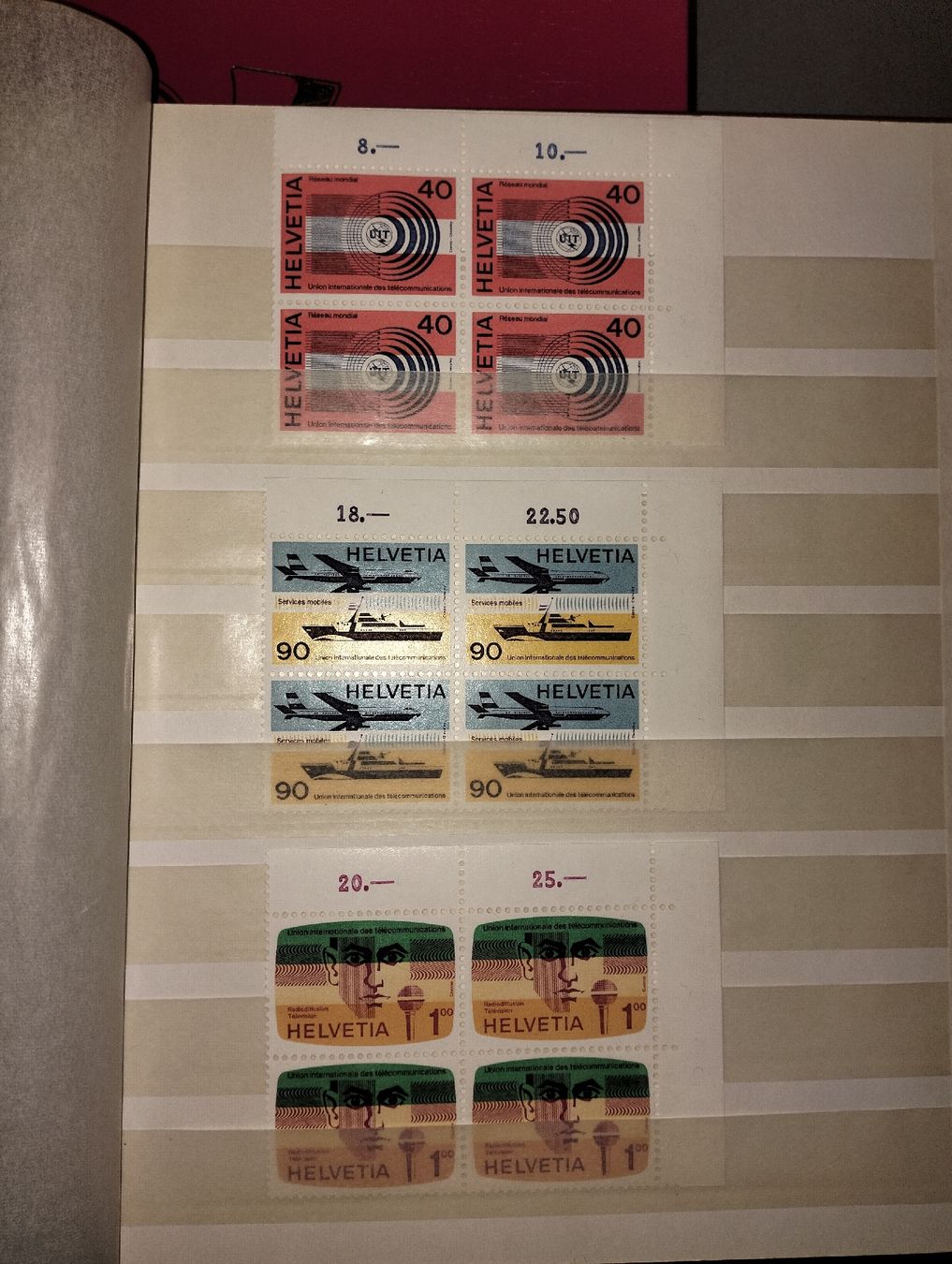 Alle Briefmarken: Dienstmarken Schweiz ungestempelt  – Gebraucht aus Riniken von ChriguG75 1