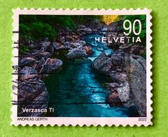 Nr.1860 Schweizer Flusslandschaften GESTEMPELT 2022  ﻿  
