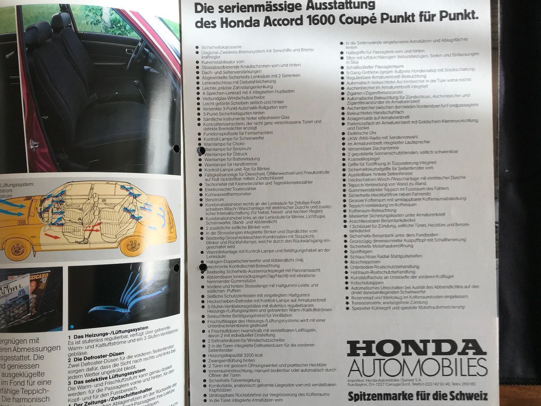 Honda Dokumente: Honda Prospekt – Gebraucht aus Balterswil von Jeko1967 4