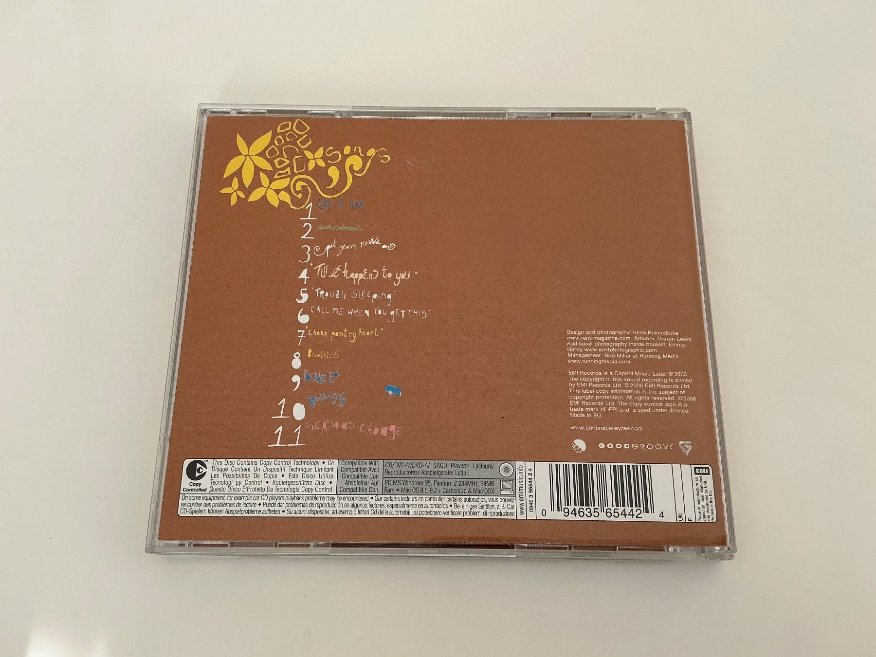CD: Corinne Bailey Rae / 2006 – Usato da Dübendorf venduto da Shreck 1