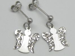 Ohrringe Ohrhänger Silber 925 Engel