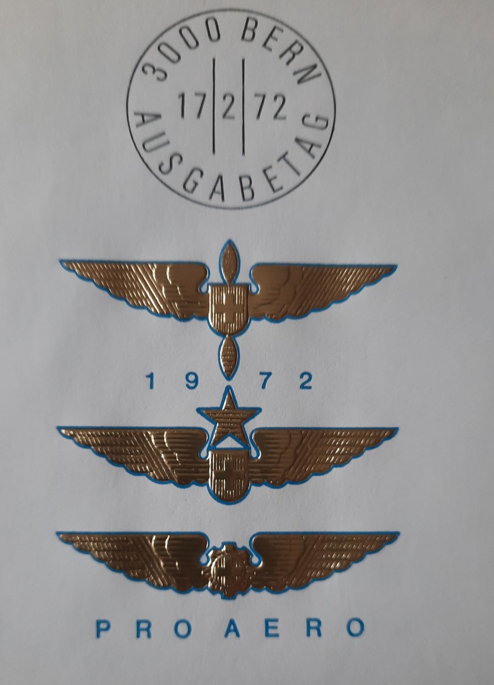 Tutti i francobolli: 12-21-3 PRO AERO FDC 17.2.72 – Usato da GENEVE venduto da Pjeronimo 1
