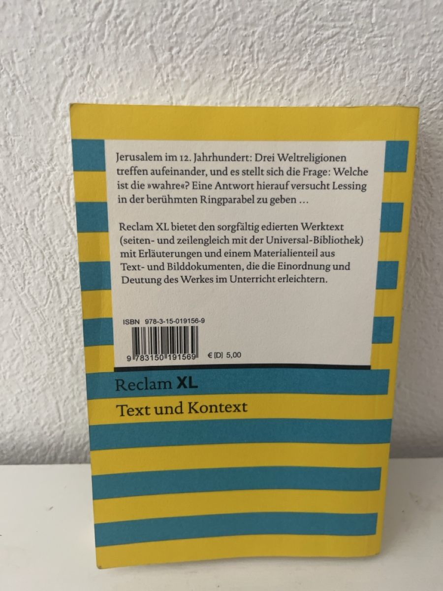 Libri: Nathan der Weise – Usato da St.Gallen venduto da aid_7tl7 1