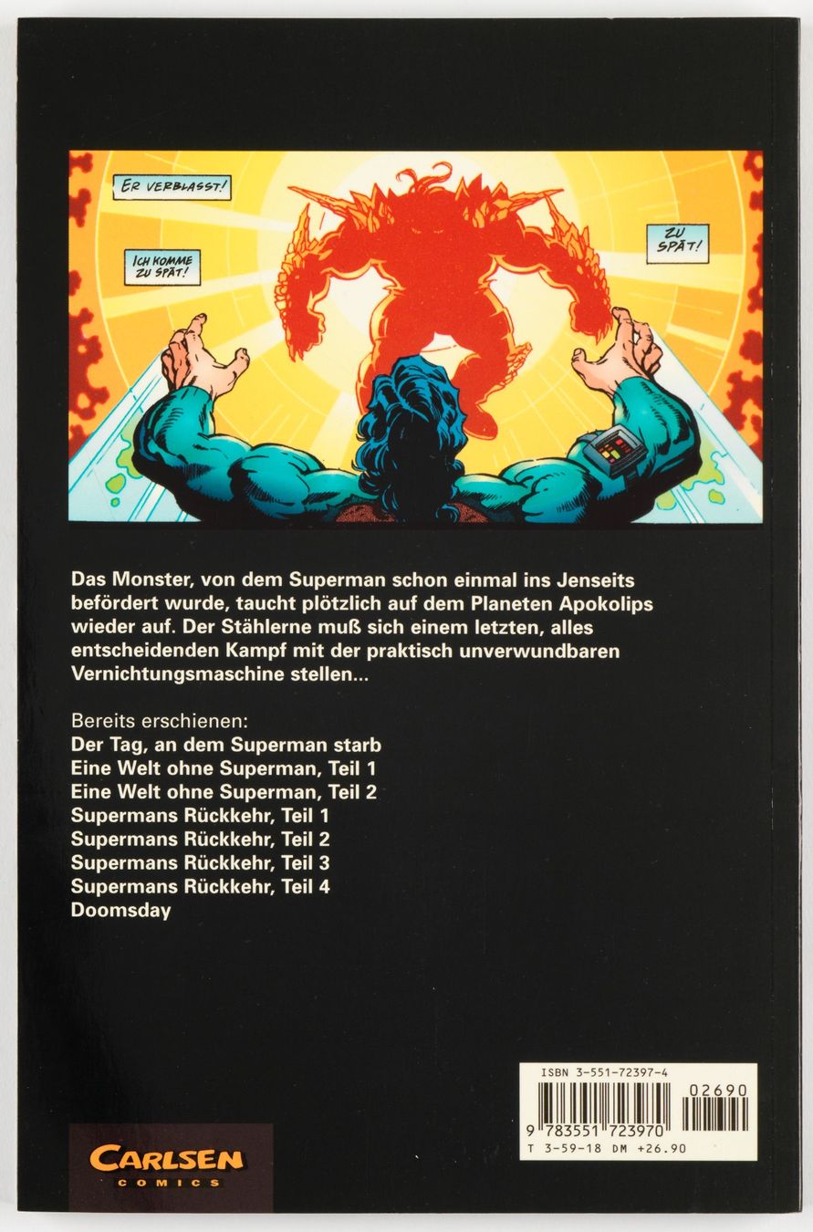 Fumetti: SUPERMAN - DOOMSDAY – Usato da St. Gallen venduto da kobayashi-maru 1