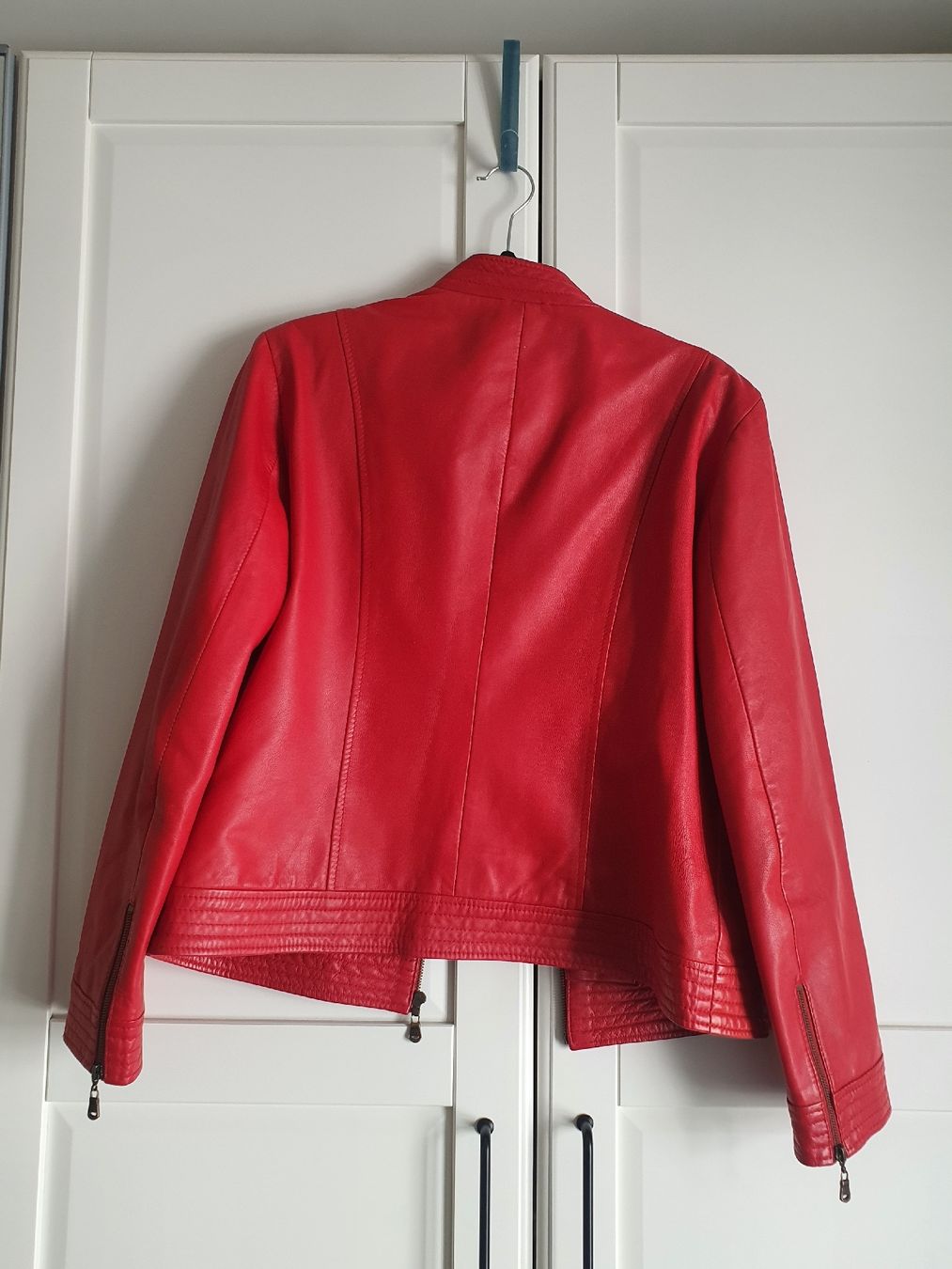 Jacken: Punt Roma Real Leather Jacket Red Size 46 – Gebraucht aus Genève von gvokiii 1