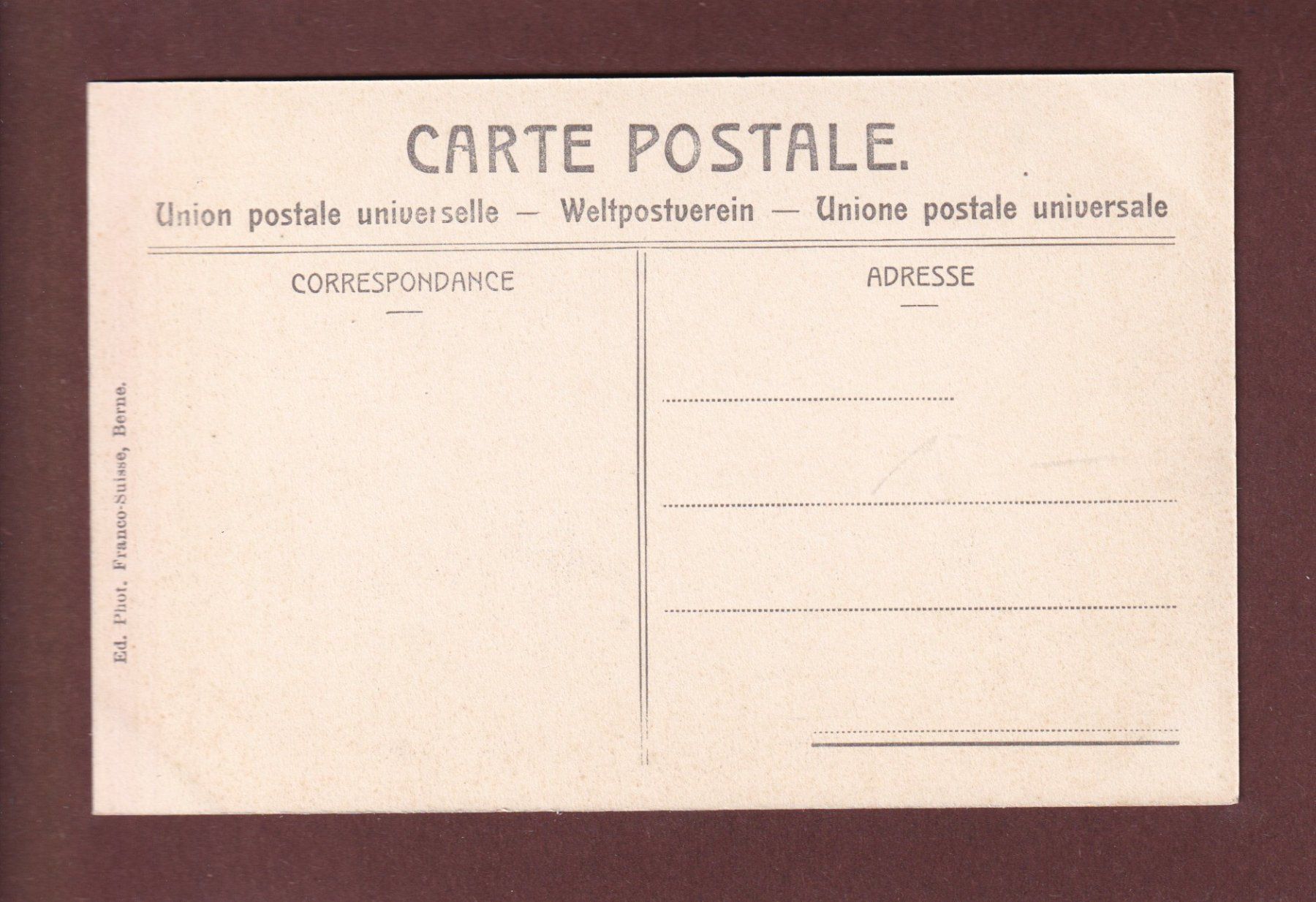 Cartoline postali: THUN - Kirche - Schloss - Stockhornkette – Usato da Pully venduto da nicecards 1