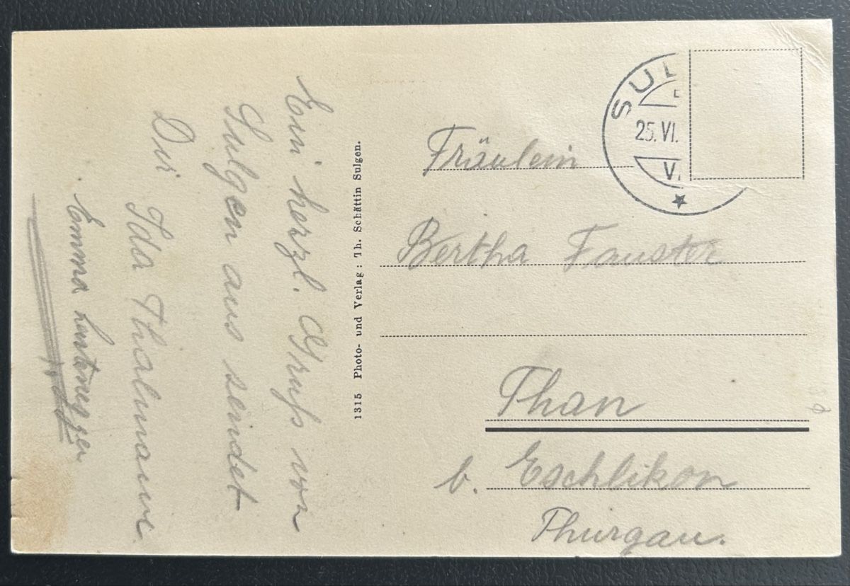 Cartes postales: AK Sulgen TG – D'occasion à Horw par Tellbub 1