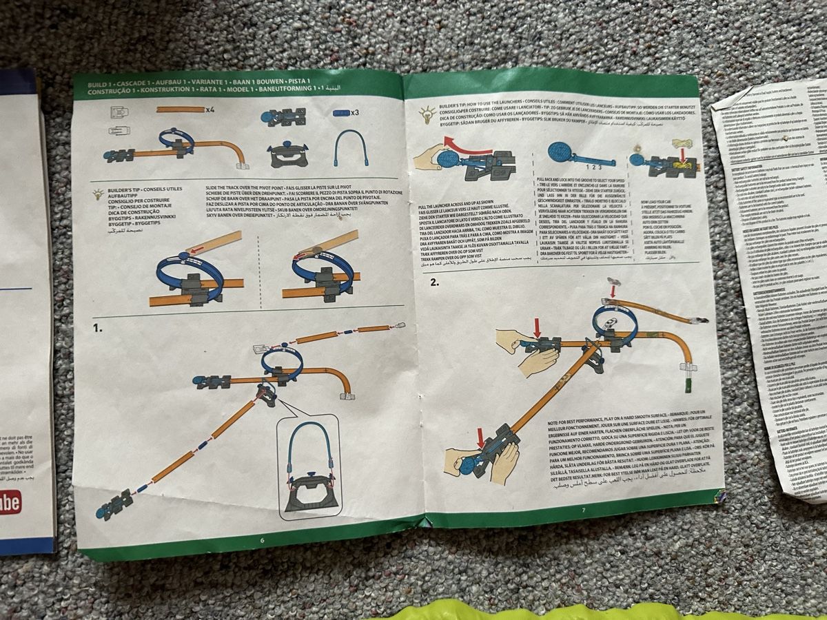 Hot Wheels Piste: Hot Wheels Track Builder System 35+ Teile Konvolut – Usato da Laufenburg venduto da Mactso 7