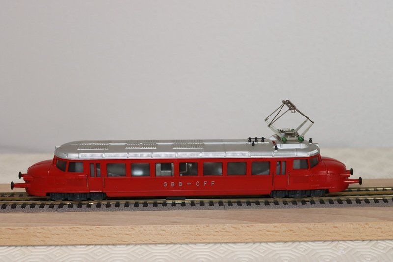 Hag Modellini di ferrovie: HAG Roten Pfeil ( 535 ) – Usato da Kerzers venduto da Winu64 1