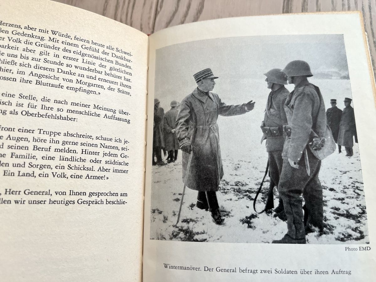 Libri: General Guisan - Gespräche (1953) – Usato da Romanshorn venduto da Apfelschuss 3