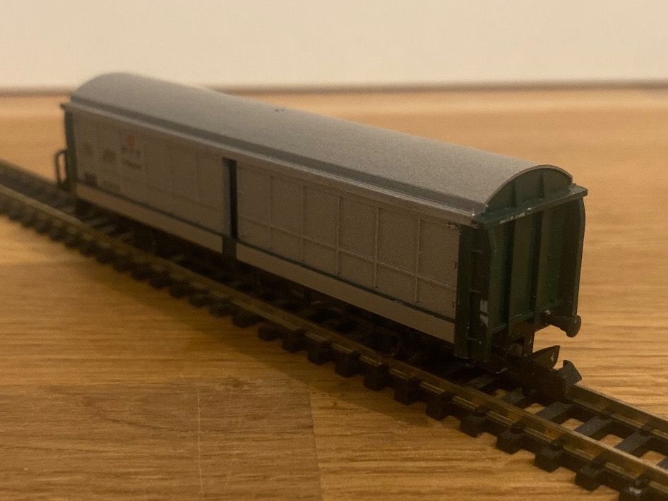 Fleischmann Modellini di ferrovie: Fleischmann 8336 SBB Schiebewandwagen "PTT" – Nuovo (secondo la descrizione) da Schlierbach venduto da Look8 1