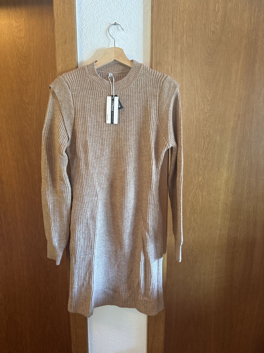 Kleider: Strickkleid beige – Neu und originalverpackt aus Rohrbachgraben von kae_5lhf