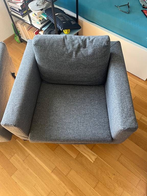 Poltrone: 2x Ikea Sessel Koarp in Grau – Usato da Diessbach venduto da nil_6p9h 1
