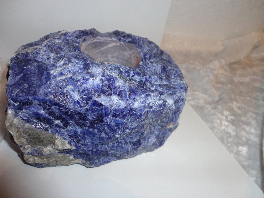 Minerali & Pietre curative: Sodalith  A Windlicht – Nuovo (secondo la descrizione) da Biberist venduto da tl-schmuck 2