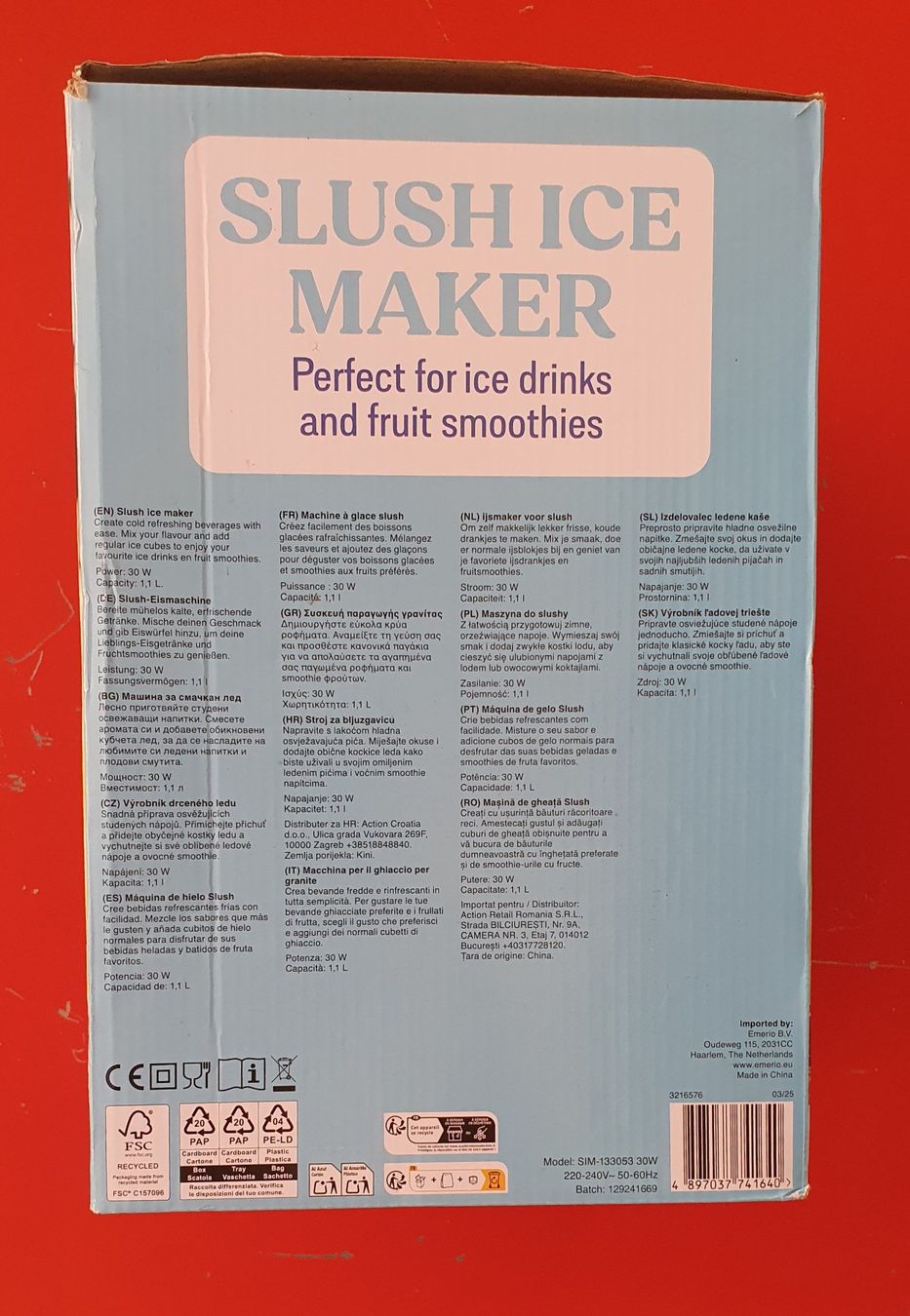Elettrodomestici da cucina: Slush Ice maker / granité – Usato da Servion venduto da meno999 4