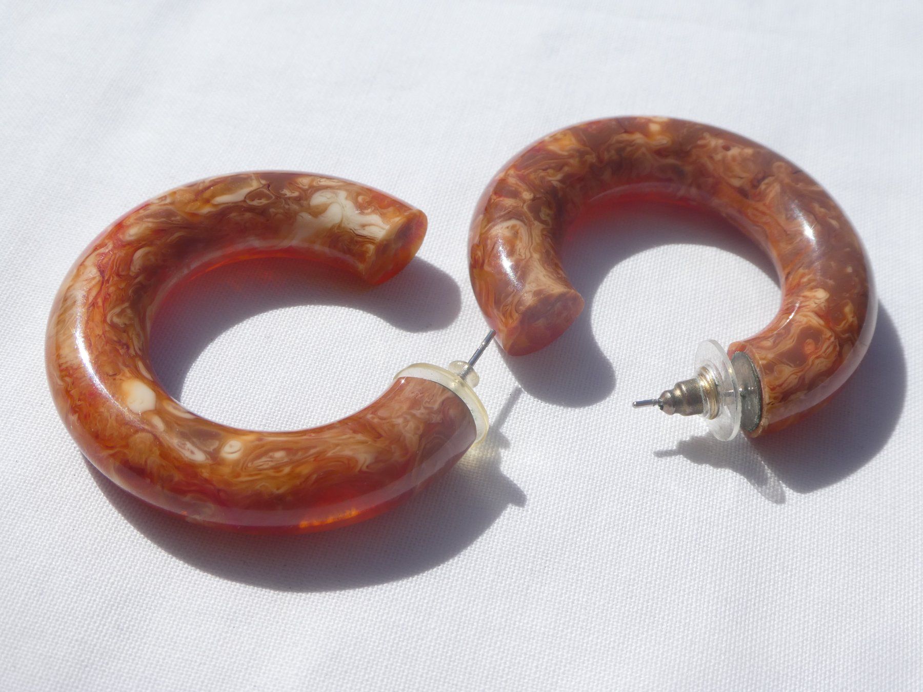 Ohrringe & -stecker: Vintage Creolen, Modeschmuck – Gebraucht aus Gattikon von kaandooh 4